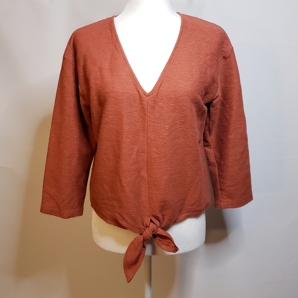 Texture & Thread Madewell 3/4 Sleeve Top